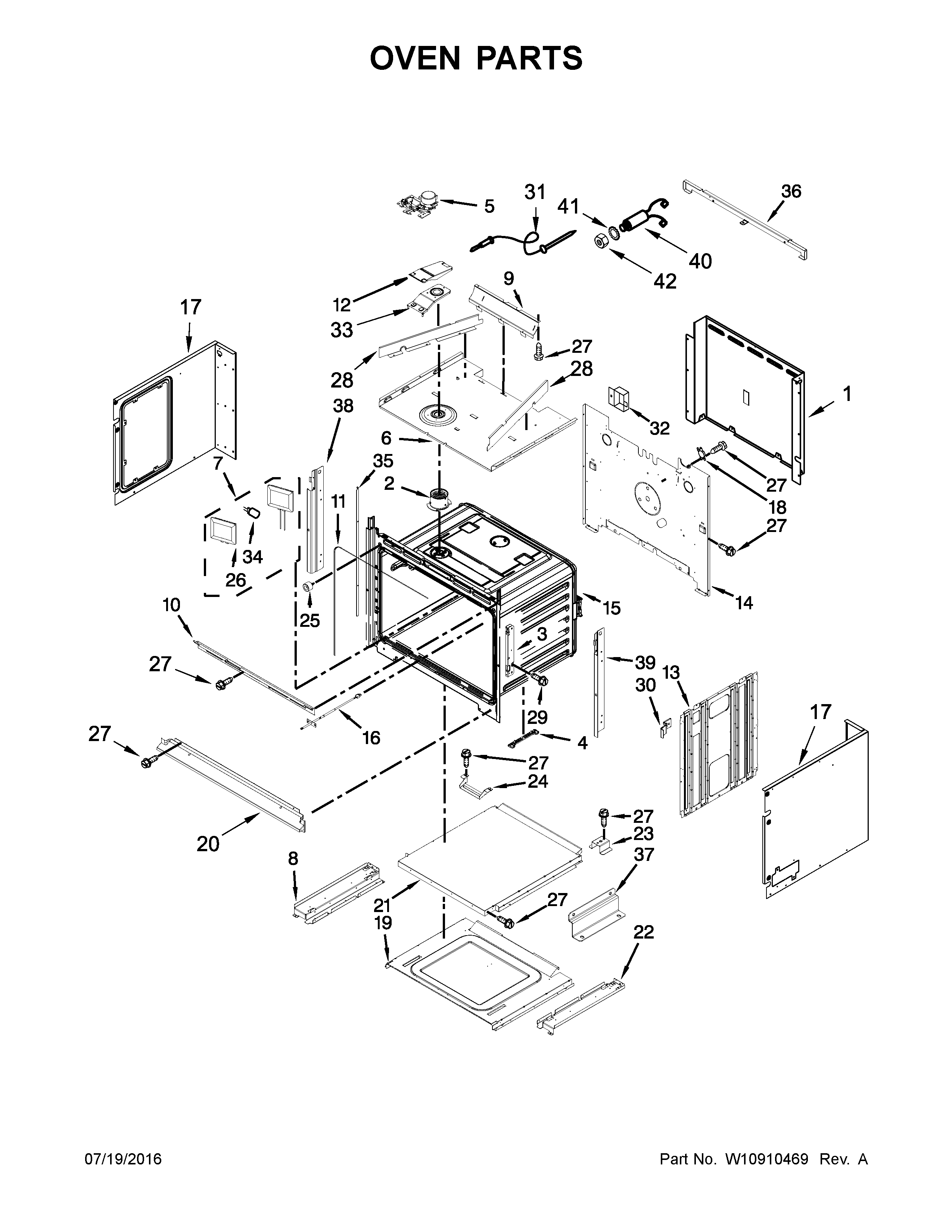 OVEN PARTS