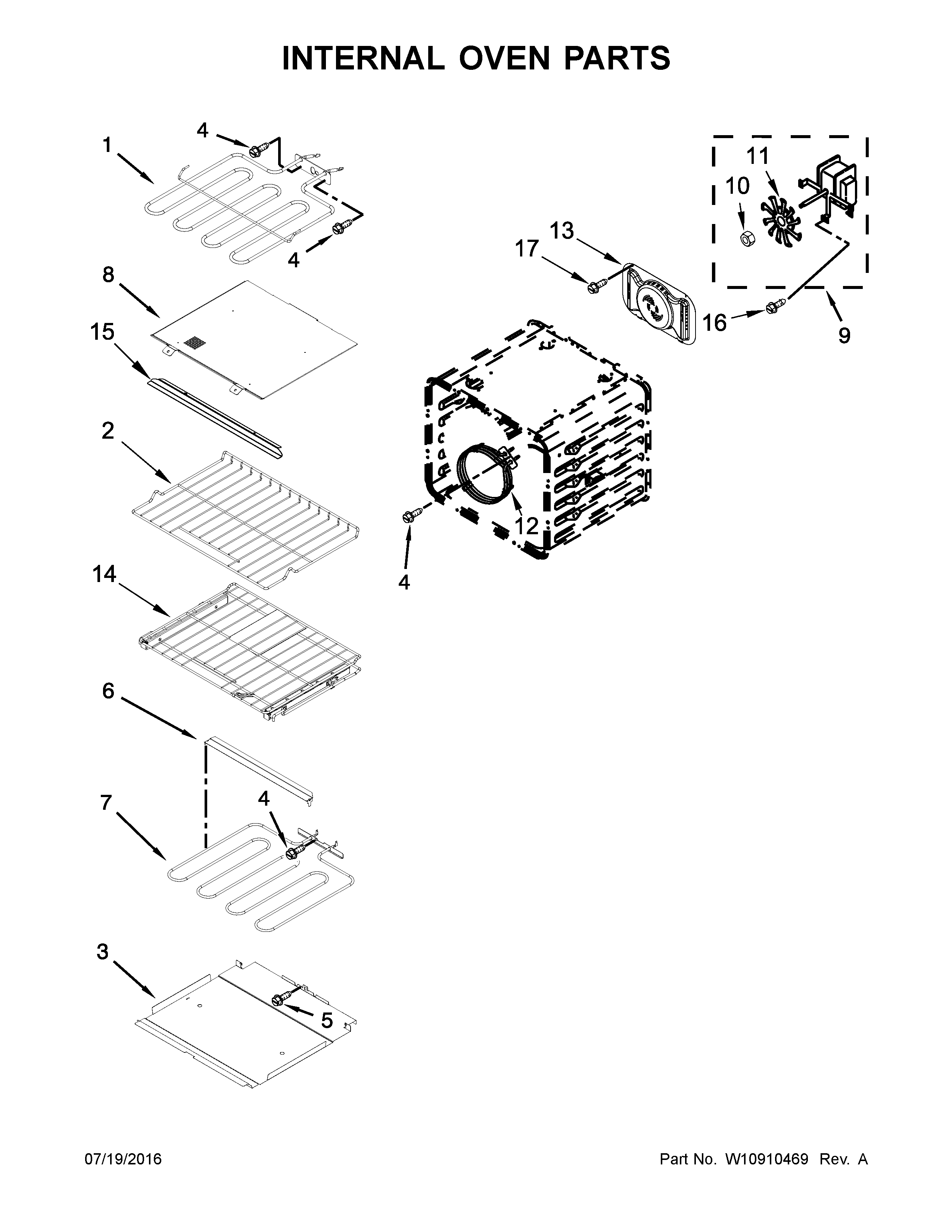 INTERNAL OVEN PARTS