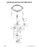Gearcase, motor and pump parts