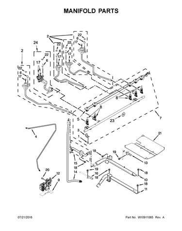 Manifold parts