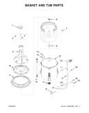 Basket and tub parts