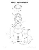 Basket and tub parts