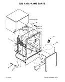 Tub and frame parts