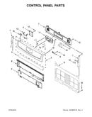 Control panel parts