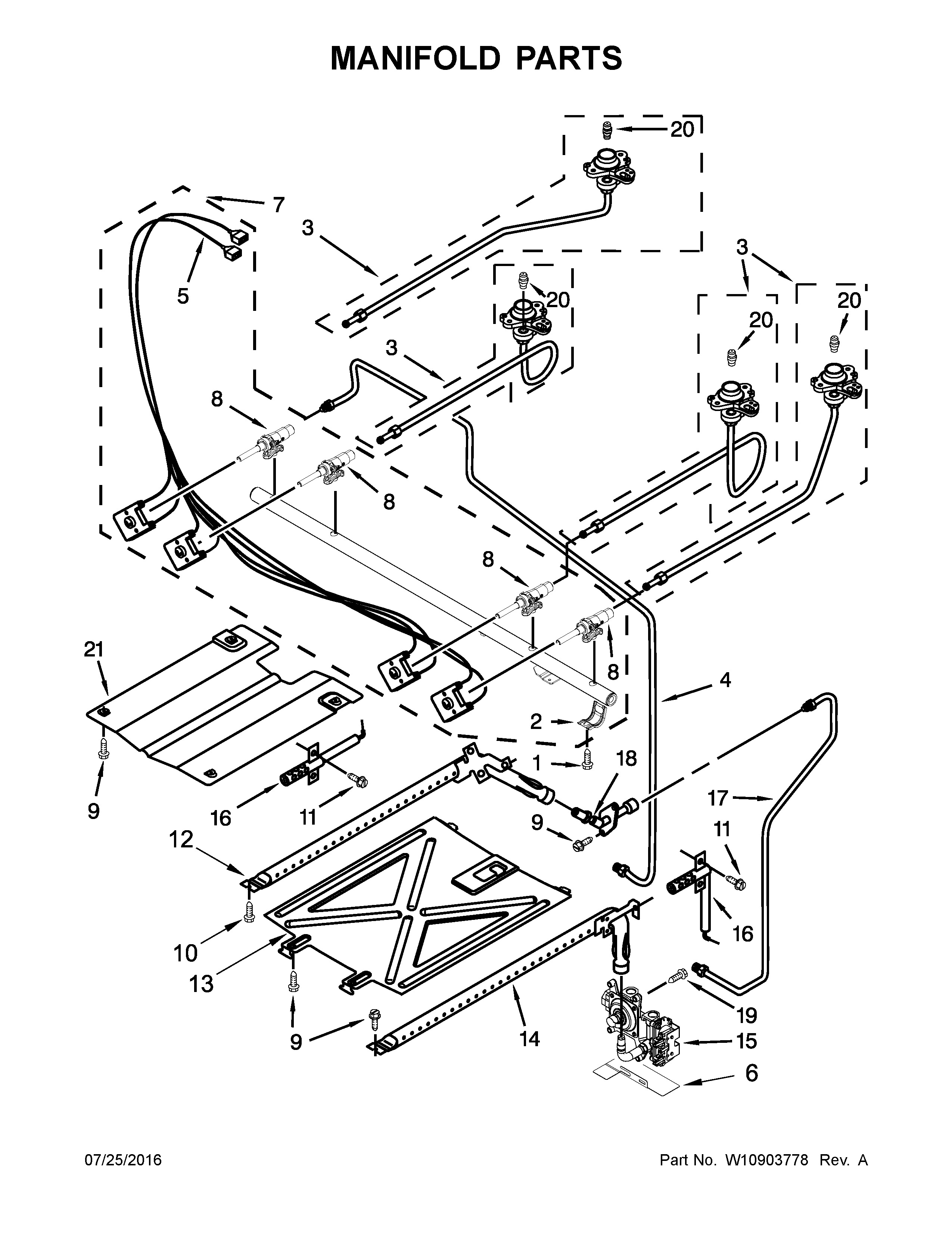 Manifold parts