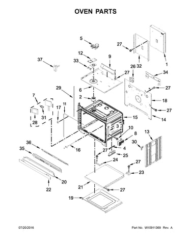 Oven parts