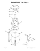 Basket and tub parts