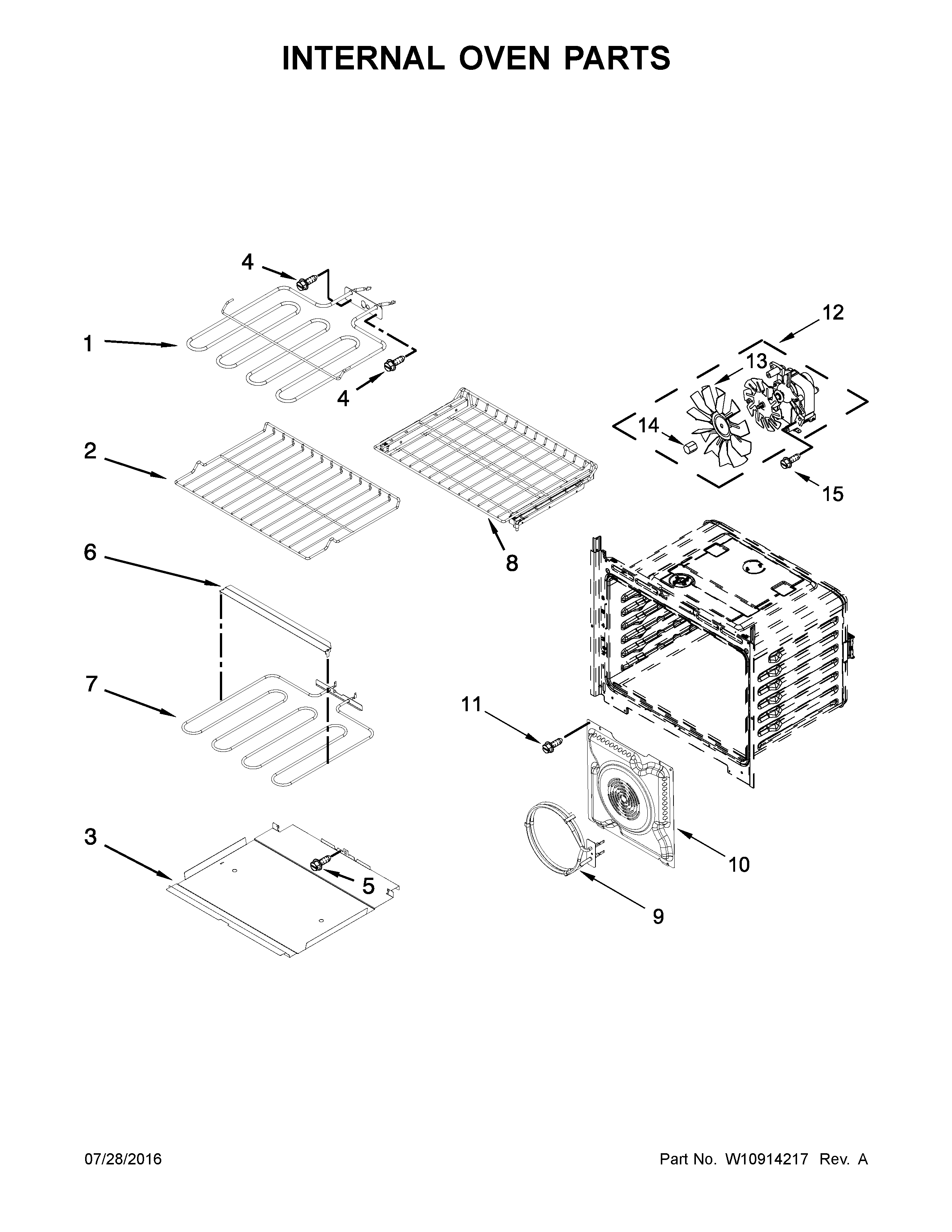 INTERNAL OVEN PARTS