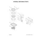 Maytag MMW9730FZ01 internal microwave parts diagram