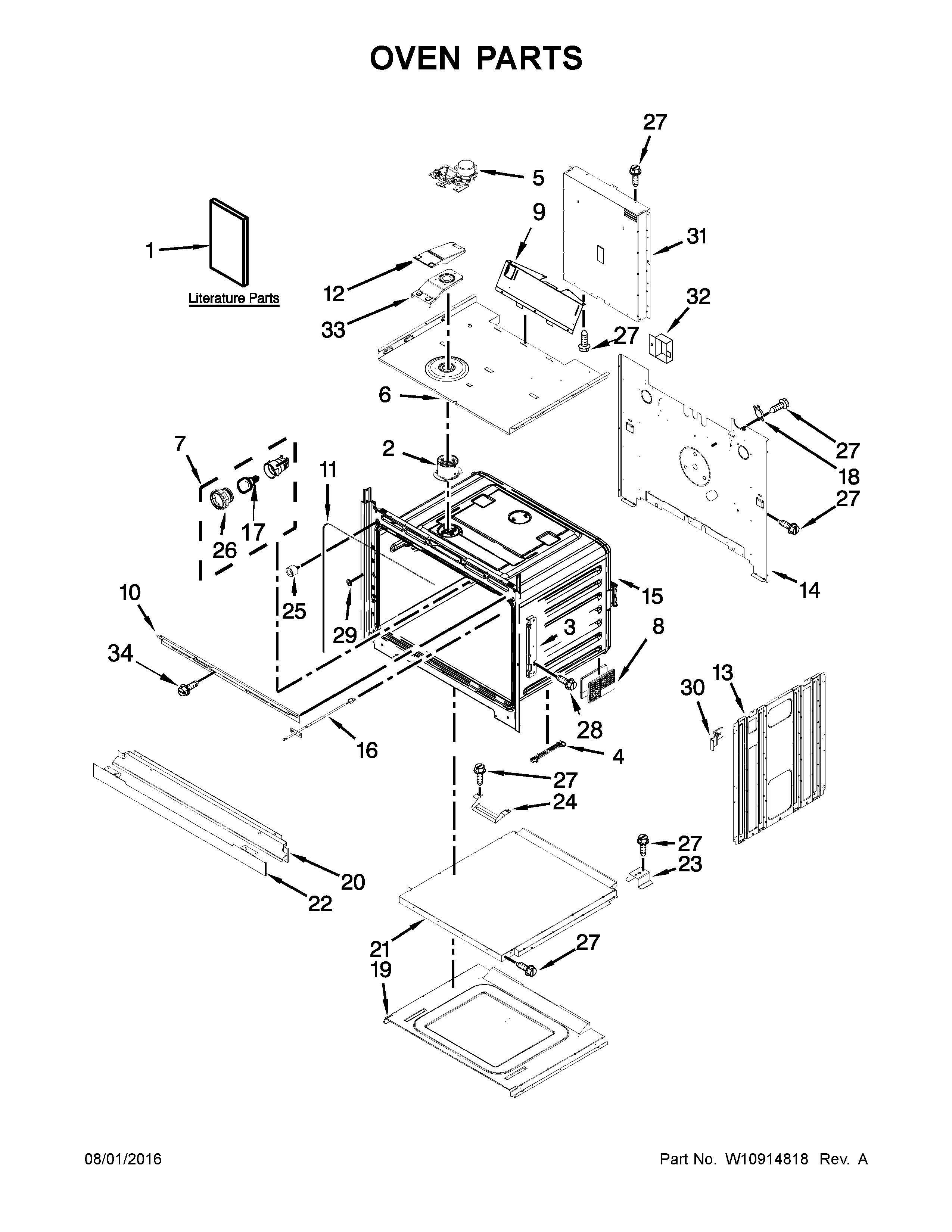 OVEN PARTS