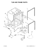 Tub and frame parts