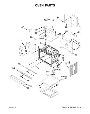 Oven parts