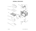 Whirlpool WOD97ES0ES02 internal oven parts diagram