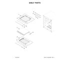 KitchenAid KUWR304EBS00 shelf parts diagram