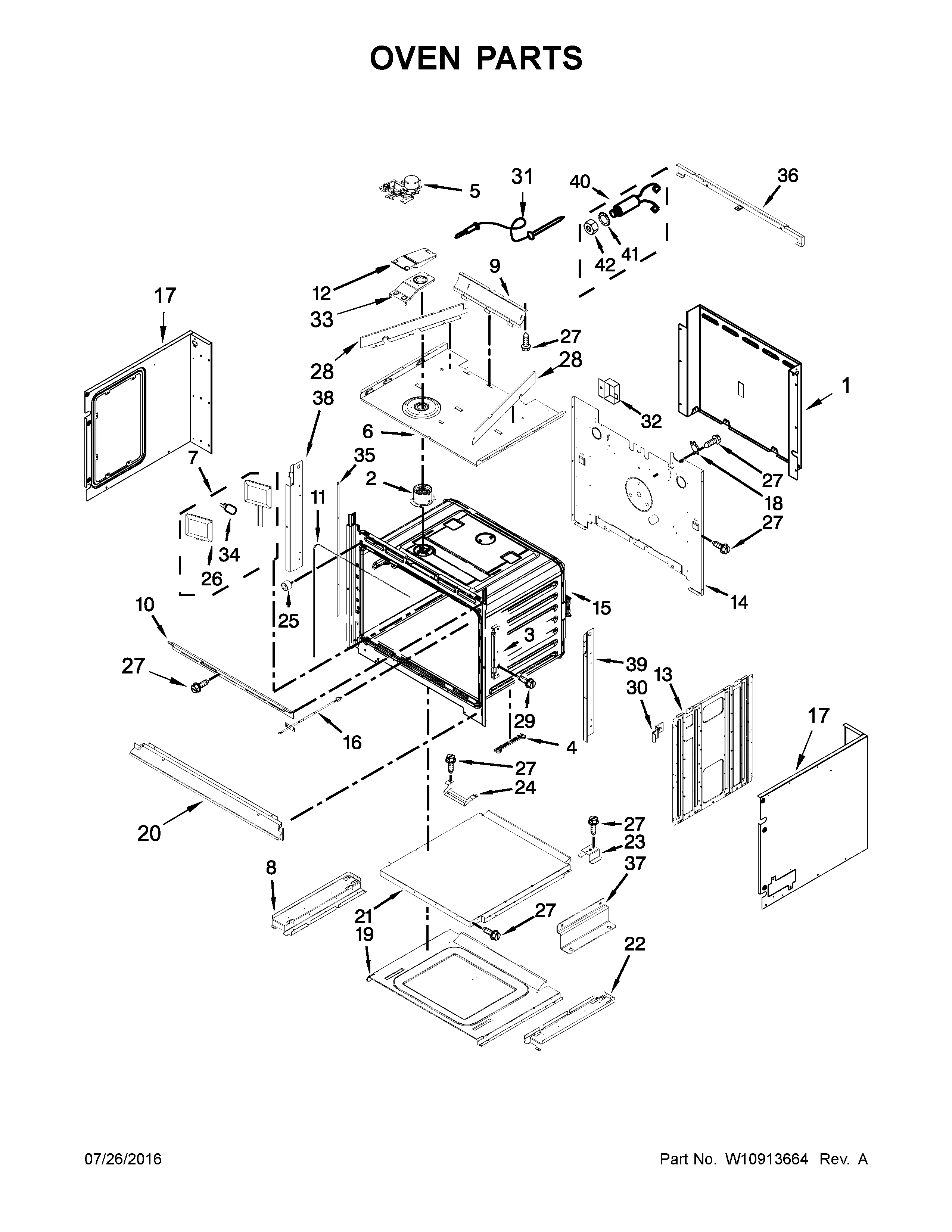 OVEN PARTS