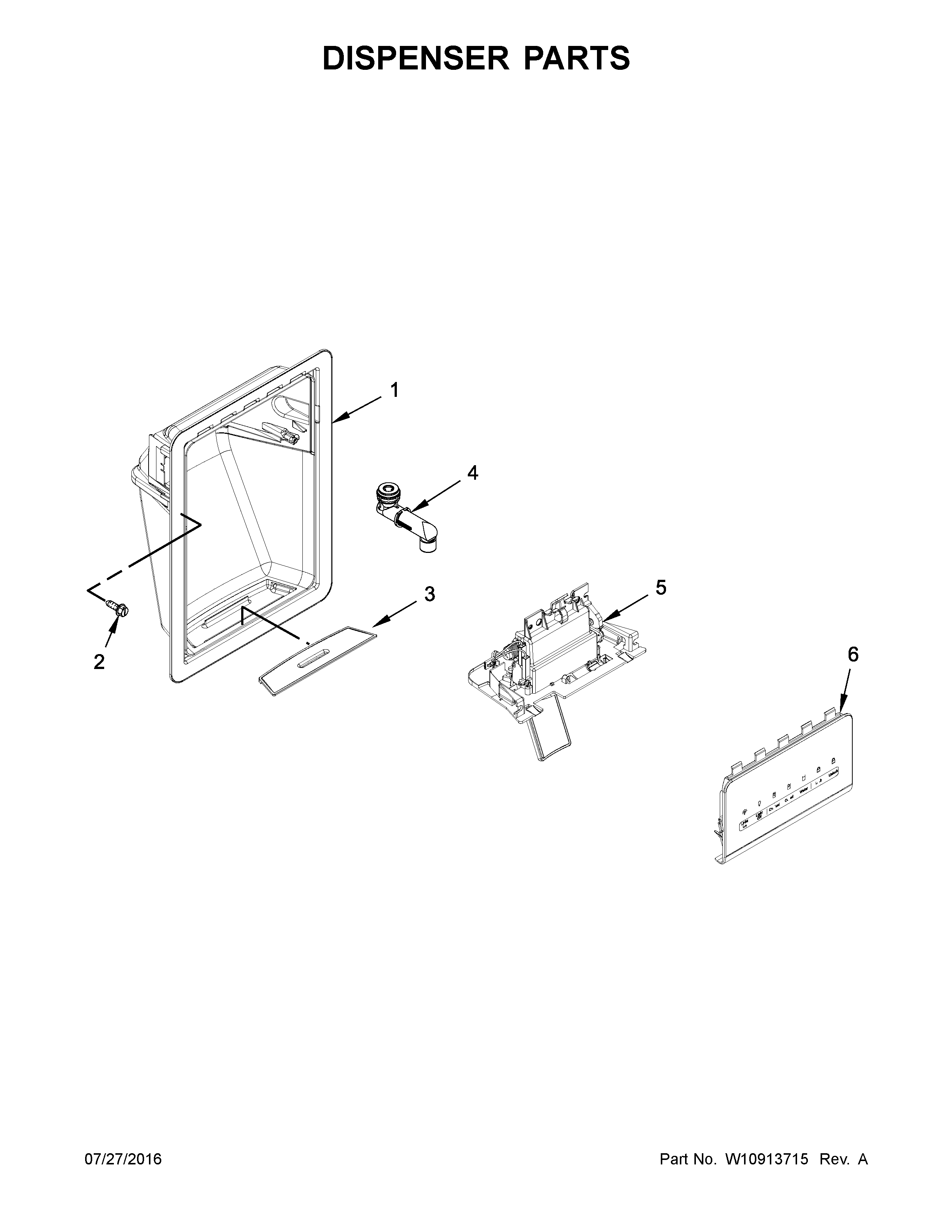 Dispenser parts