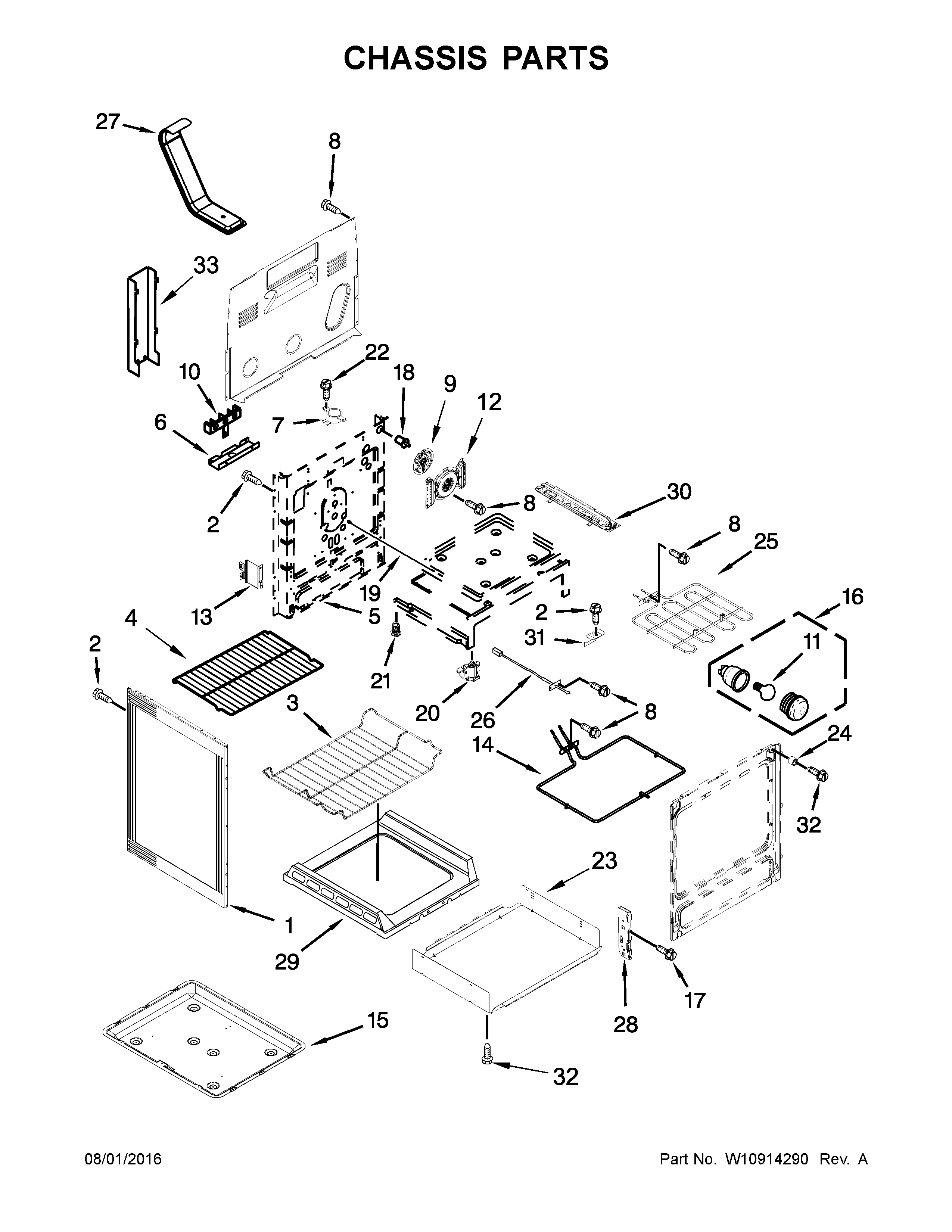 Chassis parts