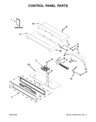 Control panel parts