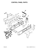 Control panel parts