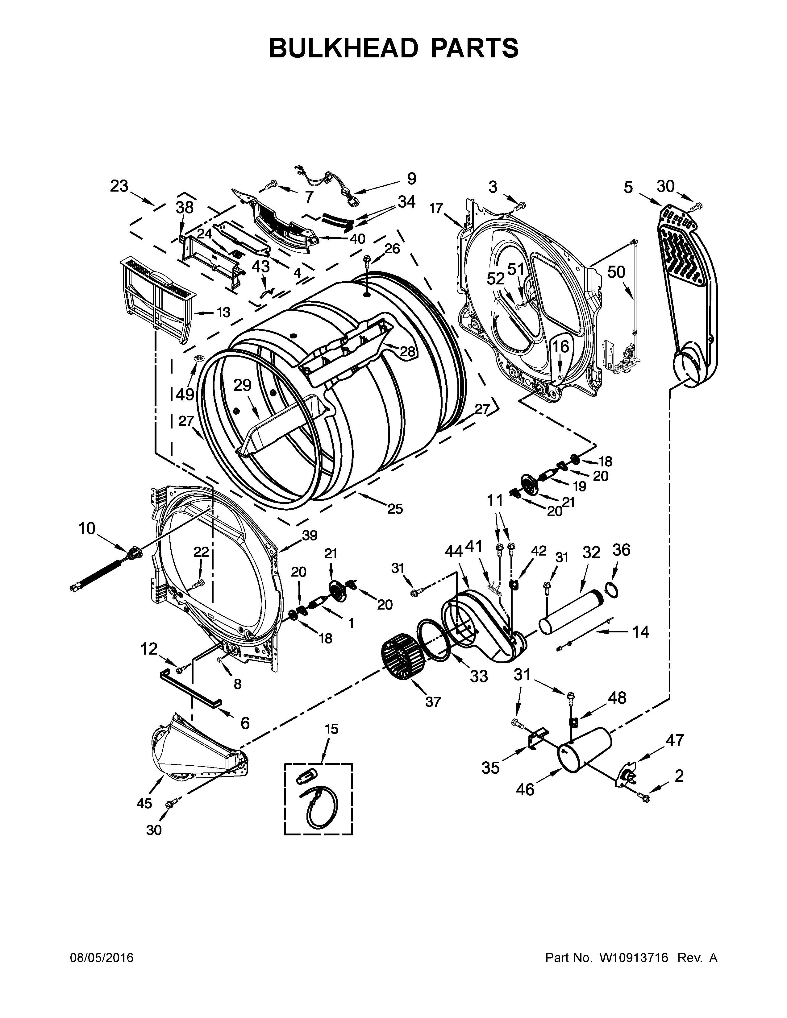 Bulkhead parts