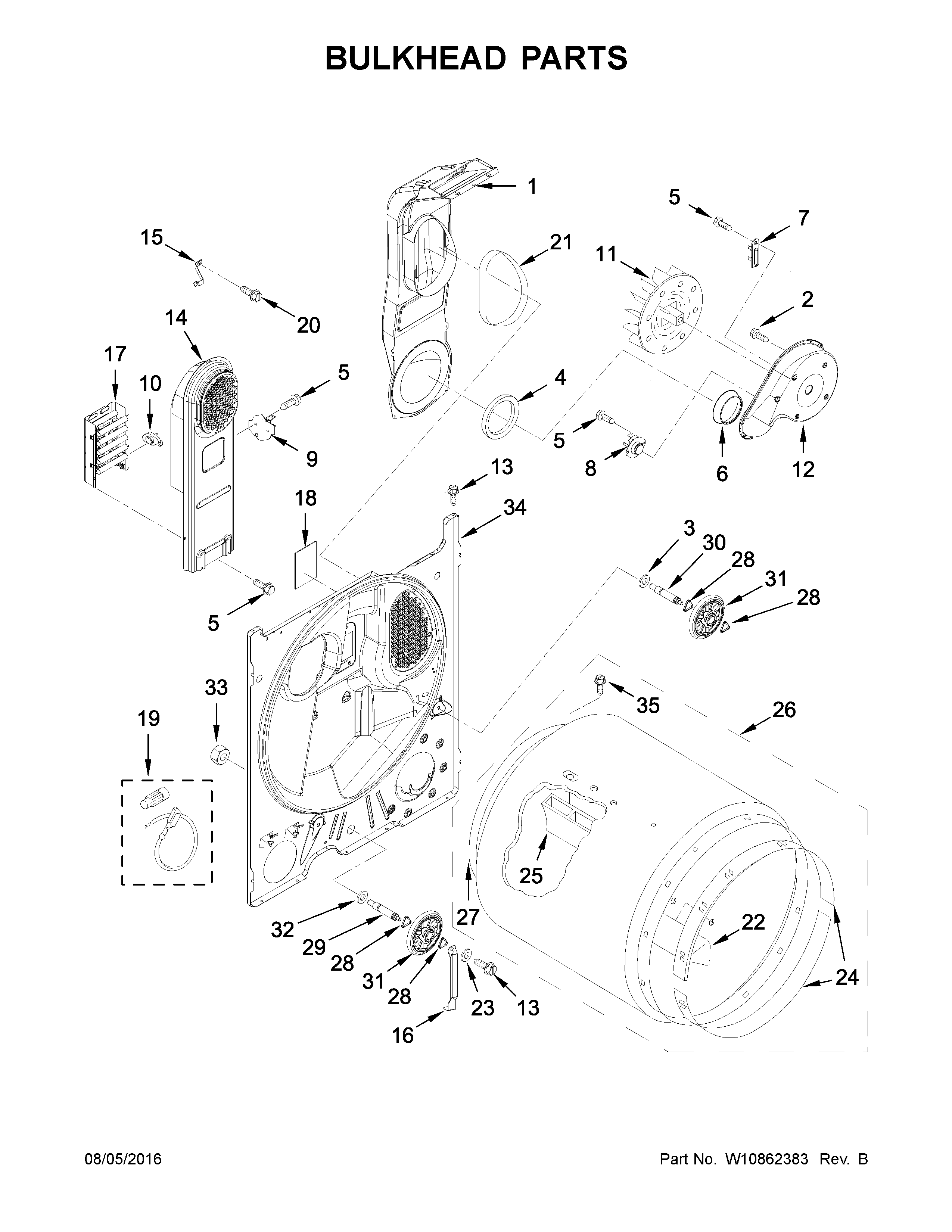 Bulkhead parts