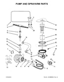 Pump and sprayarm parts