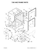 Tub and frame parts