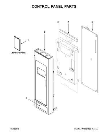 Control panel parts