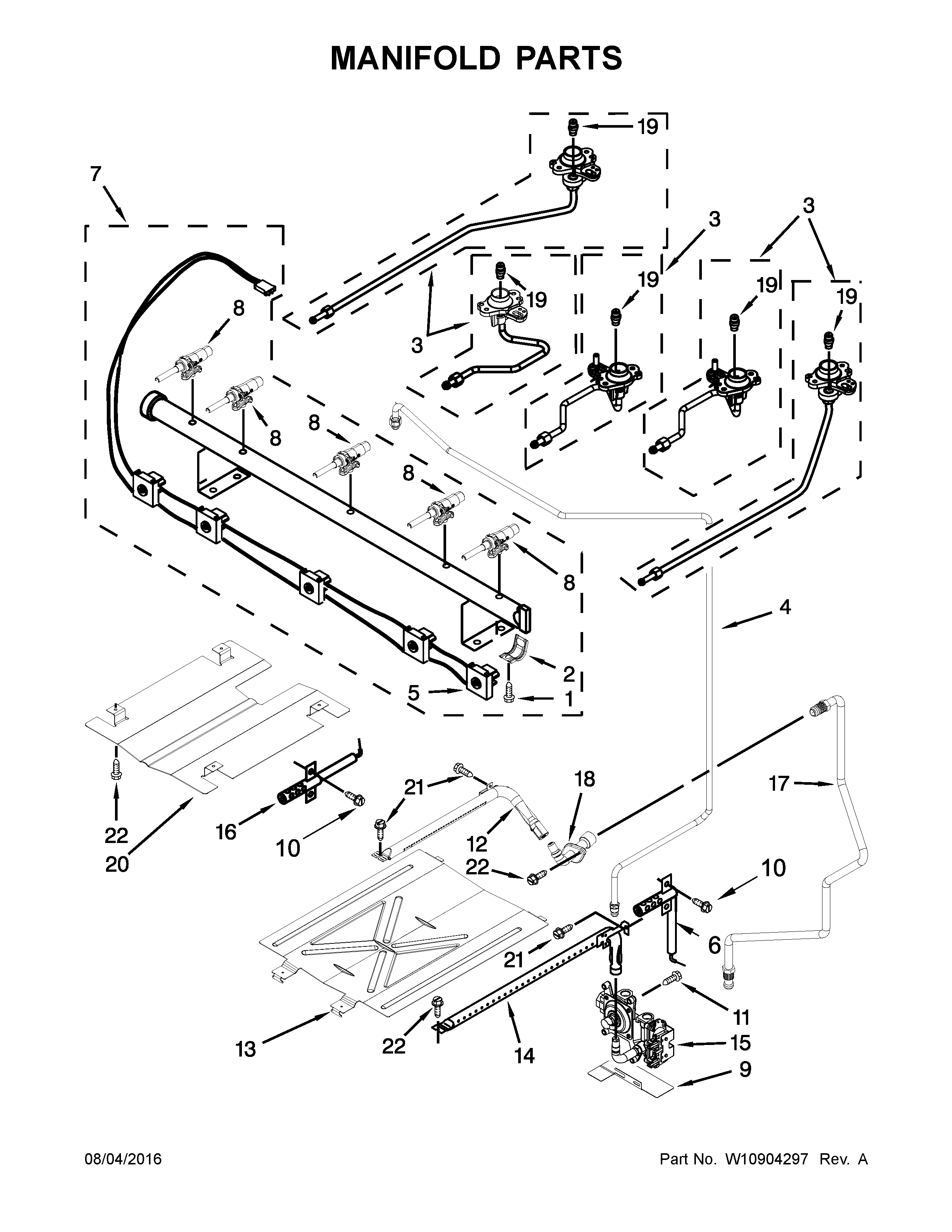 MANIFOLD PARTS