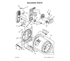 Whirlpool 7MWGD1750EQ1 bulkhead parts diagram