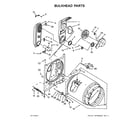 Whirlpool 7MWGD9919EM1 bulkhead parts diagram
