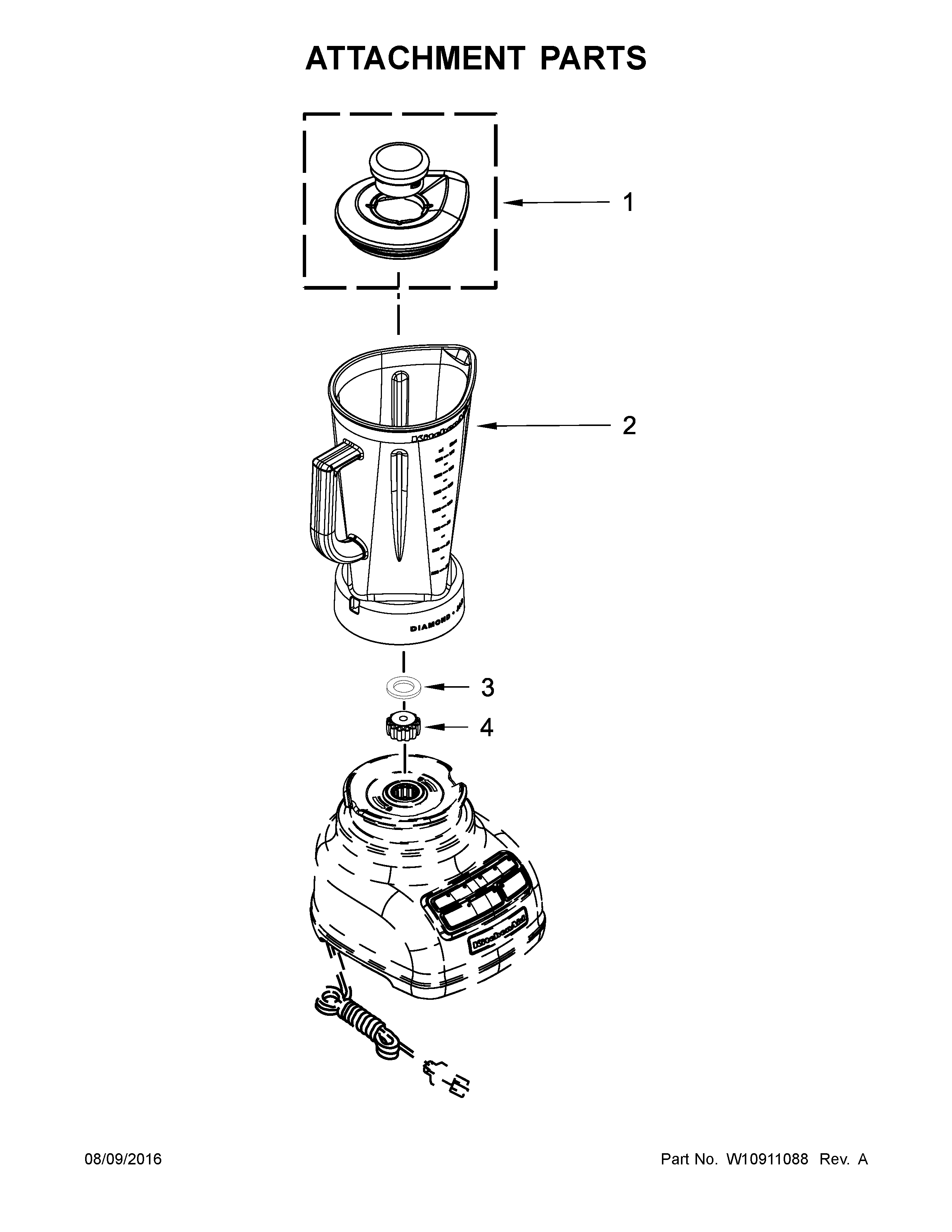 Attachment parts