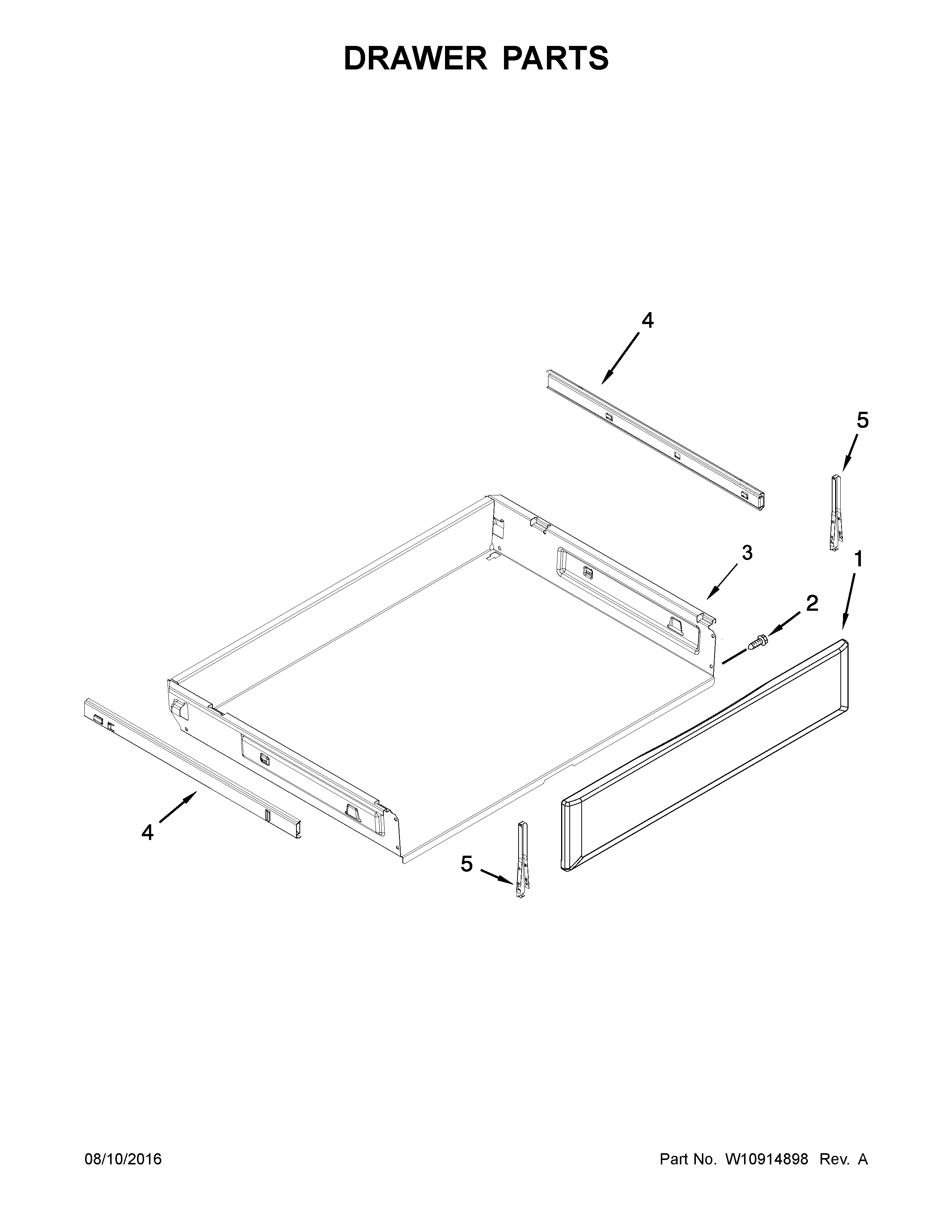 Drawer parts