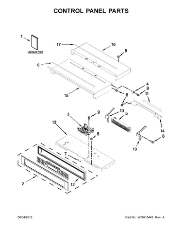 Control panel parts