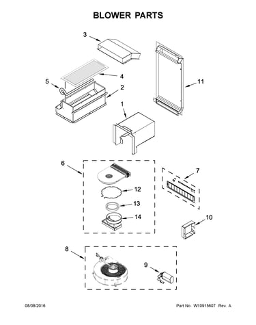 Blower parts