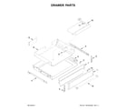 KitchenAid YKFES530ESS1 drawer parts diagram