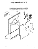 Door and latch parts