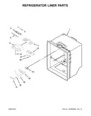 Refrigerator liner parts