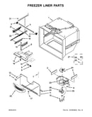 Freezer liner parts