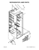 Refrigerator liner parts