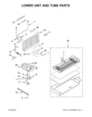 Lower unit and tube parts