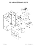 Refrigerator liner parts