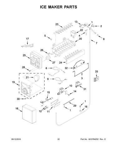 Ice maker parts