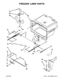 Freezer liner parts