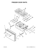 Freezer door parts