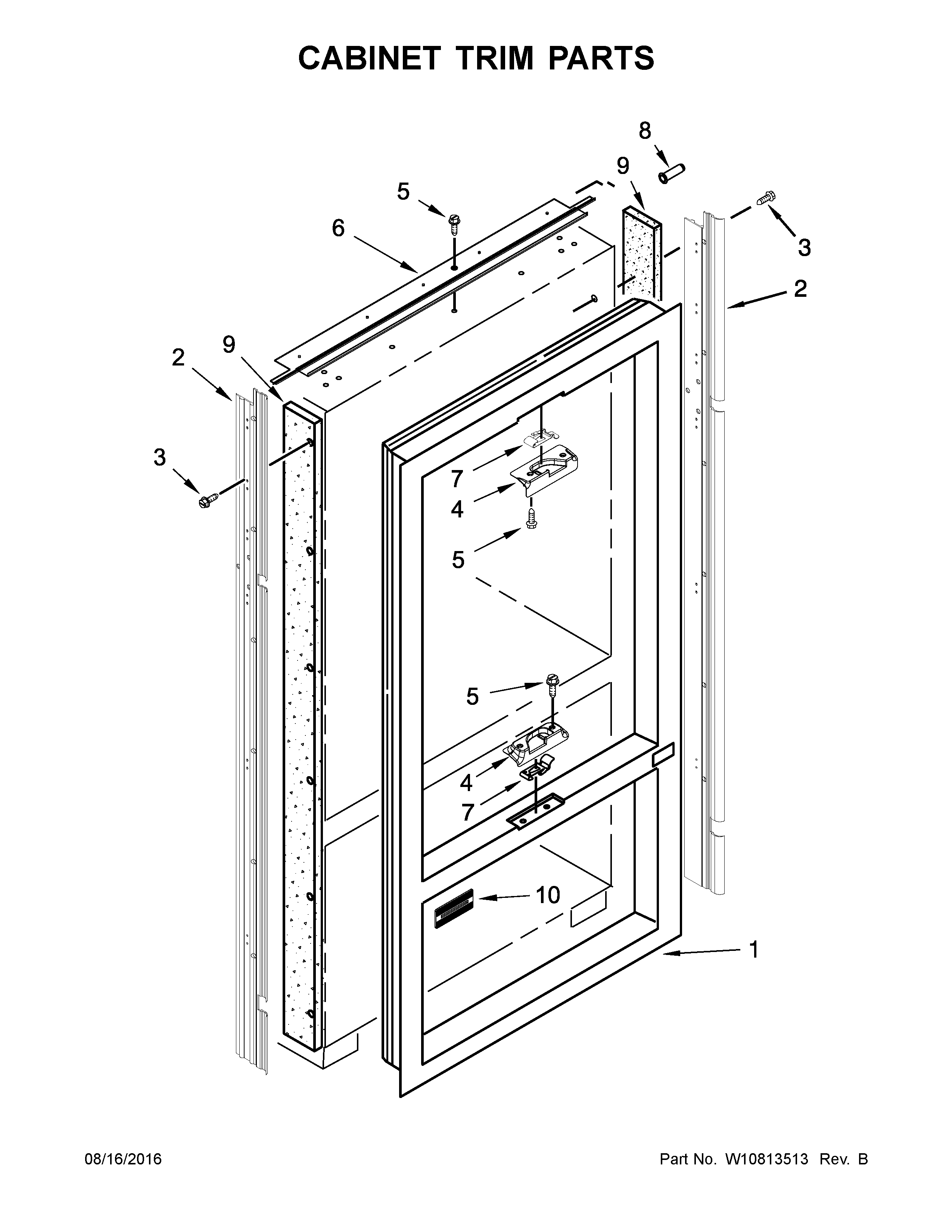 CABINET TRIM PARTS