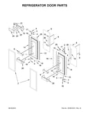 Refrigerator door parts
