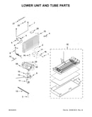 Lower unit and tube parts