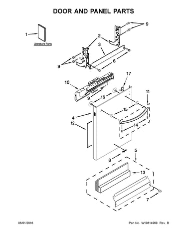 Door and panel parts