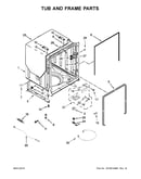 Tub and frame parts